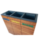 Kosz Na Śmieci Do Segregacji Odpadów Ks-Magnolia-K3-60L