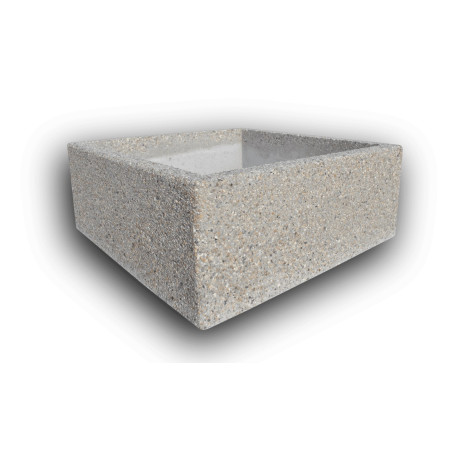 Donica betonowa kwadratowa SZMARAGD DB-SZMARAGD-K250L