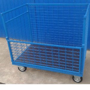 Kosz transportowy Zeus 120x60 cm na kółkach z hamulcem - producent Karstal