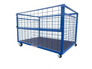 Kosz transportowy Zeus 120x60 cm na kółkach z hamulcem - producent Karstal