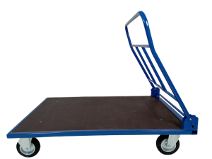 Wózek platformowy Apollo 122x60 cm ze składaną rączką — producent Karstal