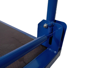 Wózek platformowy Apollo 122x80 cm ze składaną rączką — producent Karstal