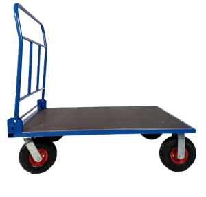 Wózek platformowy Apollo 122x70 cm ze składaną rączką — producent Karstal