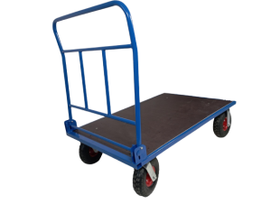 Wózek platformowy Apollo 122x70 cm ze składaną rączką — producent Karstal