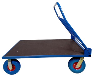 Wózek platformowy Apollo SR 80x60 cm z kołami litymi poliuretanowymi — producent Karstal