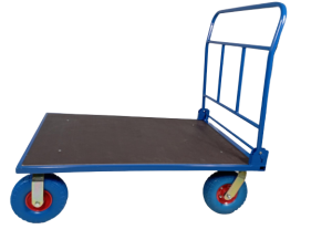 Wózek platformowy Apollo SR 80x60 cm z kołami litymi poliuretanowymi — producent Karstal