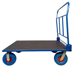 Wózek platformowy Apollo SR 80x60 cm z kołami litymi poliuretanowymi — producent Karstal