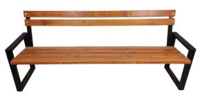 Ławka parkowa Rzym S 182 cm z oparciem — producent Karstal