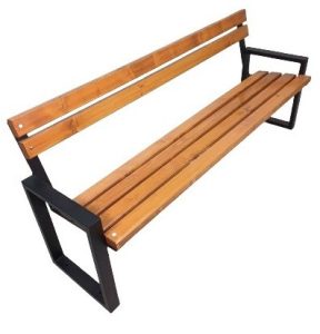 Ławka parkowa Rzym S 182 cm z oparciem — producent Karstal