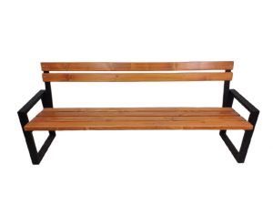 Ławka parkowa Rzym S 182 cm z oparciem — producent Karstal
