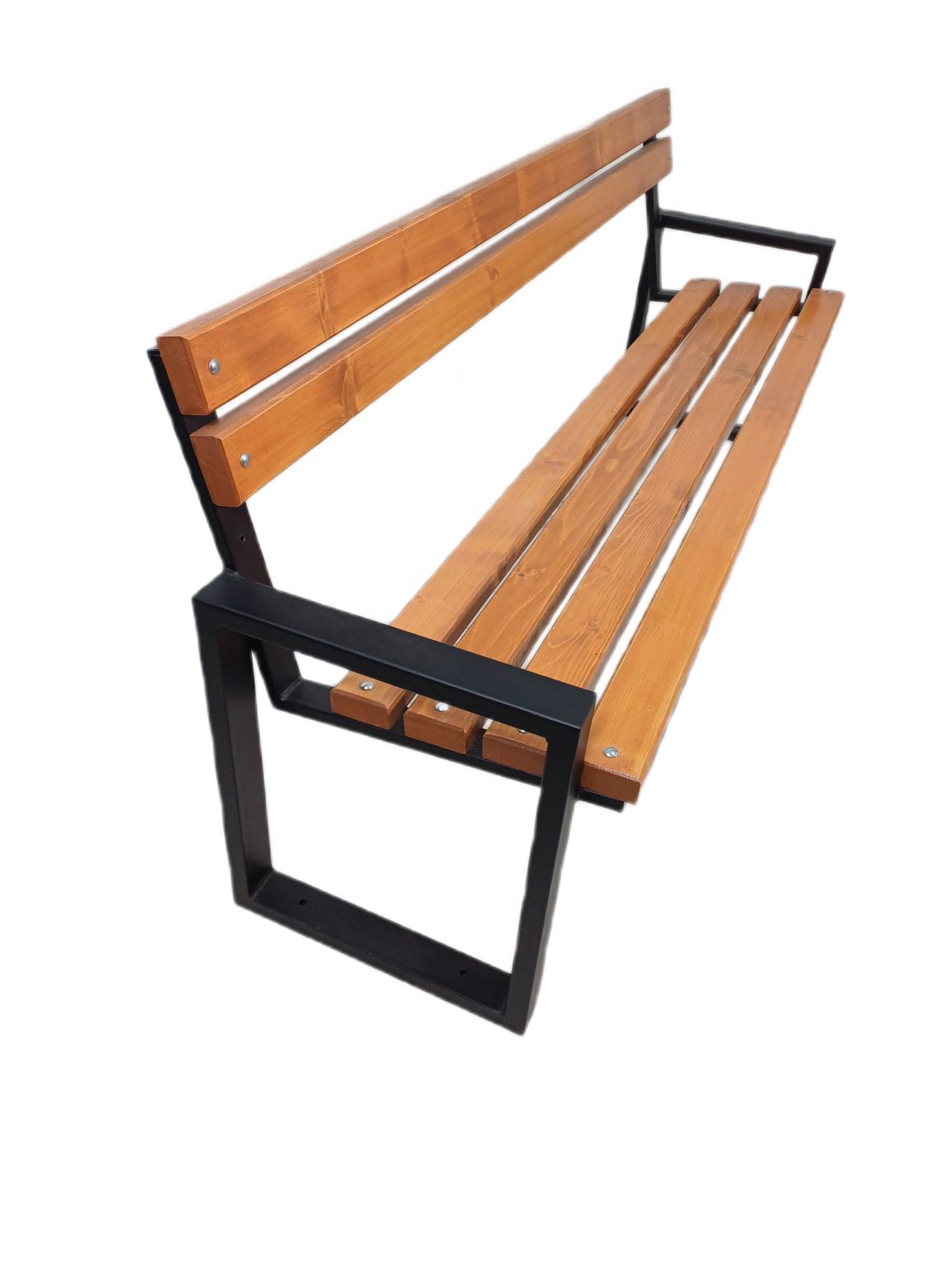 Ławka parkowa Rzym S 182 cm z oparciem — producent Karstal
