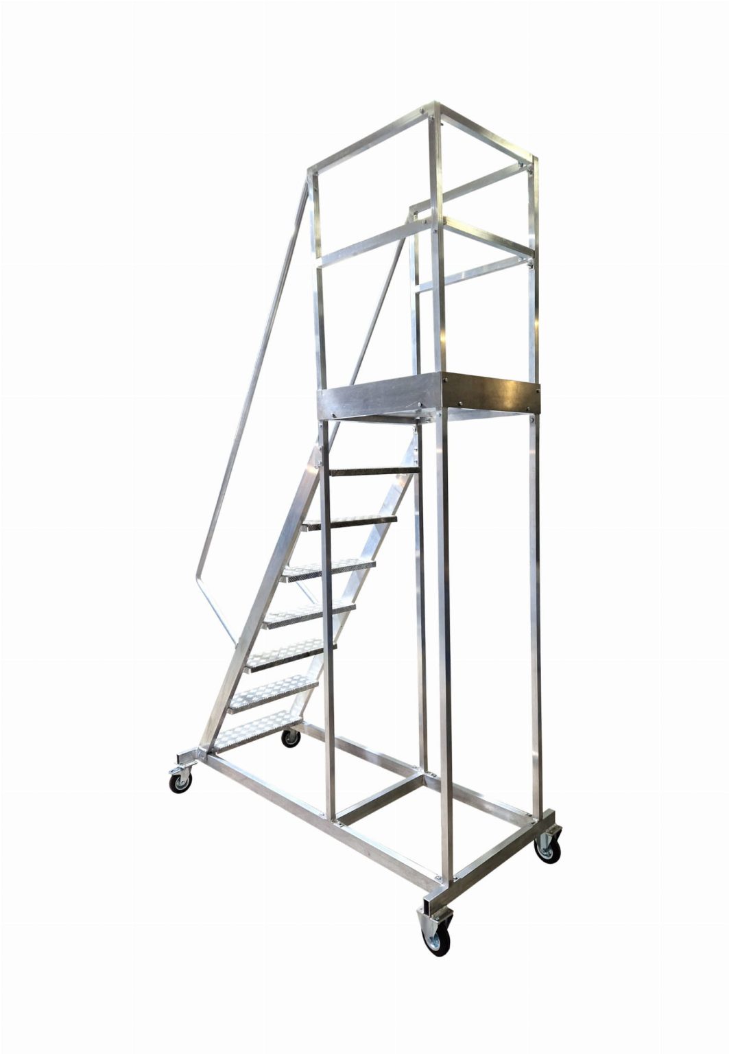 Podest magazynowy jezdny aluminiowy 8+1 2,25 m – producent Karstal