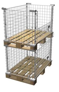 Nadstawka paletowa metalowa ocynkowana 120x80 nr 2 — producent Karstal