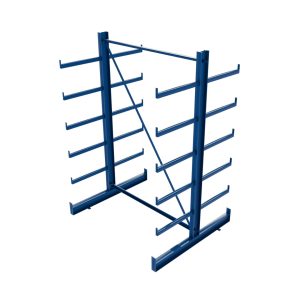 Regał wspornikowy dwustronny 1,35 m 4800 kg — producent Karstal