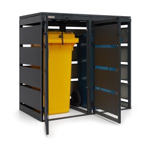 Osłona śmietnika na dwa pojemniki 120 L OK-120L-2K – producent Karstal