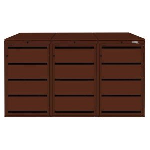 Osłona śmietnika na 3 kosze 120 L OK-120L-3K – producent Karstal