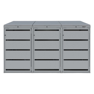 Osłona śmietnika na 3 kosze 120 L OK-120L-3K – producent Karstal