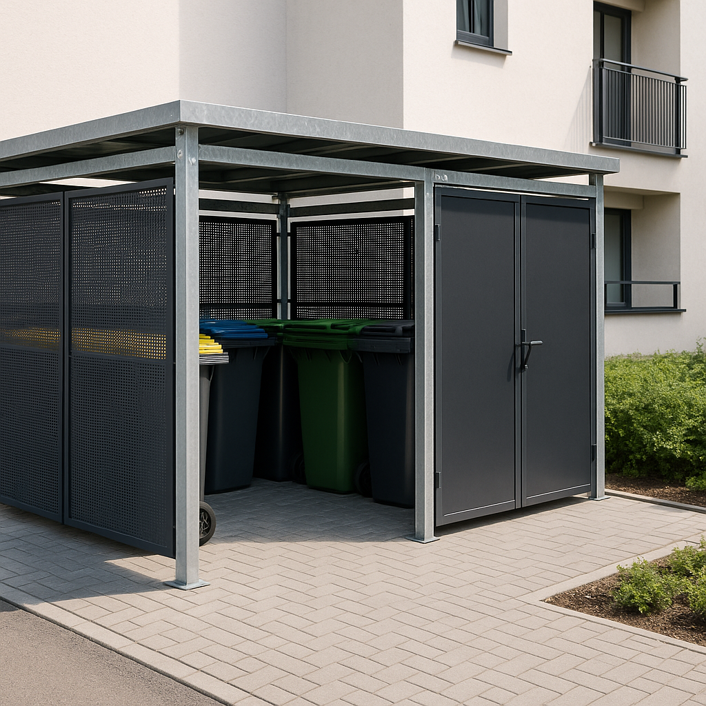 Wiaty śmietnikowe na zamówienie – poradnik - Karstal