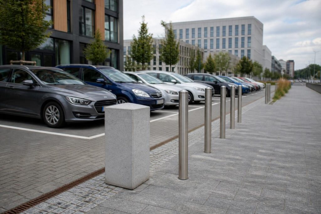 Blokady parkingowe – bezpieczeństwo i zastosowanie - Karstal